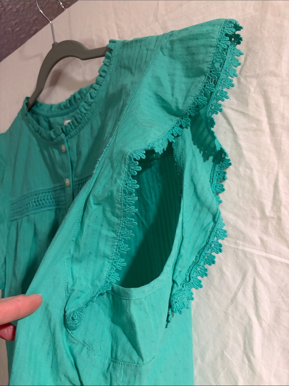 Women’s J.Crew Ruffle Top - Picture 5 of 7